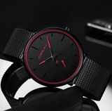 Dunne Moderne Herenhorloge - Minimalistisch & Elegant