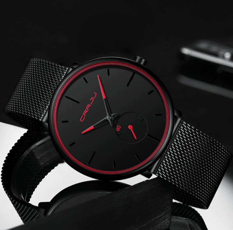 Dunne Moderne Herenhorloge - Minimalistisch & Elegant