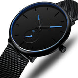 Dunne Moderne Herenhorloge - Minimalistisch & Elegant