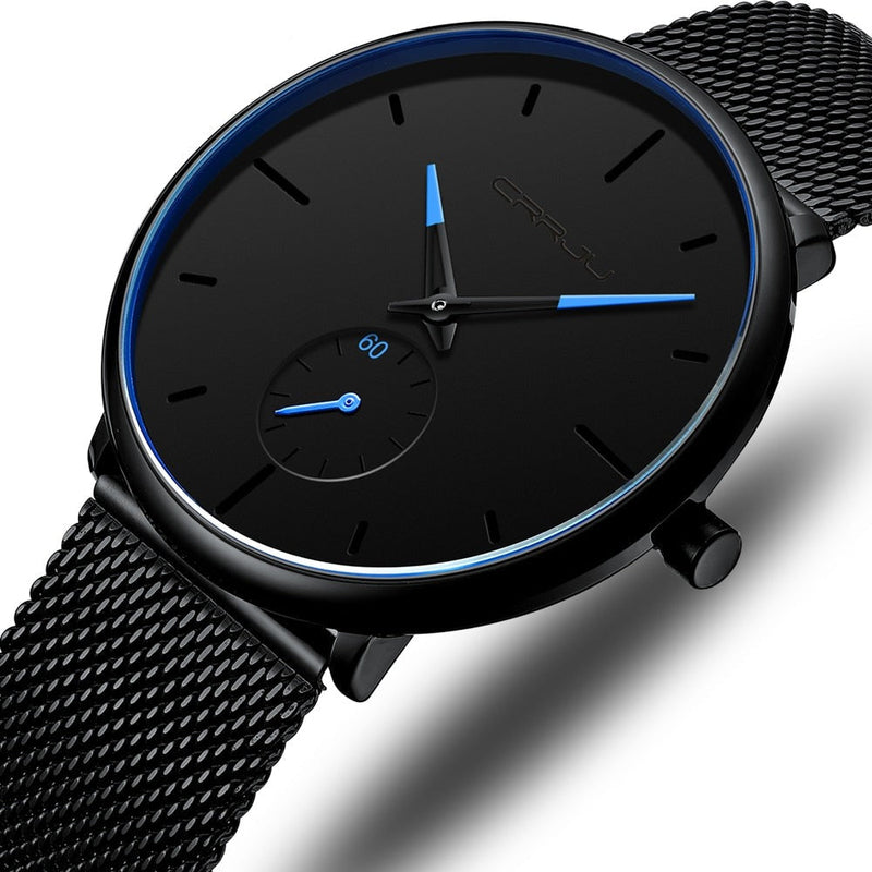 Dunne Moderne Herenhorloge - Minimalistisch & Elegant
