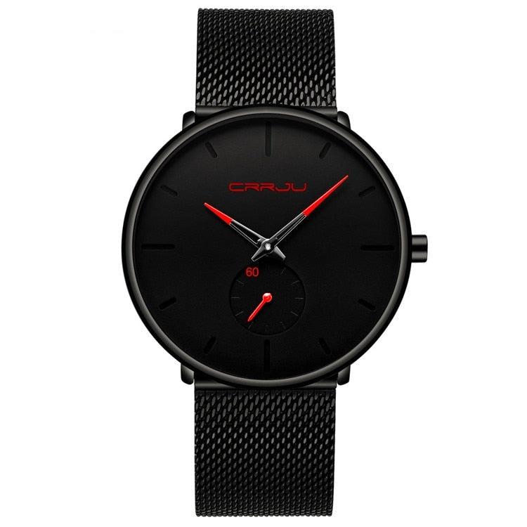 Dunne Moderne Herenhorloge - Minimalistisch & Elegant