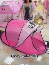 Kinderen Dinosaurus, Haai & Beer Pop-Up Speeltent Set met UPF 50 – Ademend & Draagbaar voor Baby's & Peuters