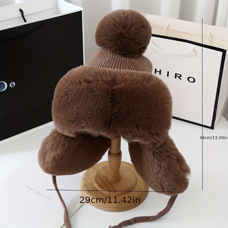 Warme Bombermuts met Oorflappen - Voor Koude Winterdagen