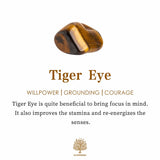 Herenarmband van 4 mm natuursteen met Boze-Ogen-kraal – Thor