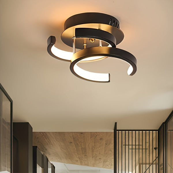 Futuristische CirkelVibe Plafondlamp - Voor een Trendy en Verlichte Ruimte