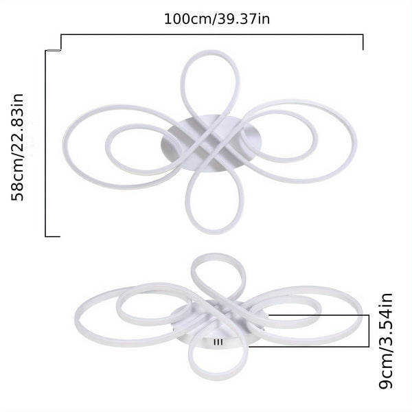 LED Plafondlamp 90W – Grote Diameter en Dimbaar