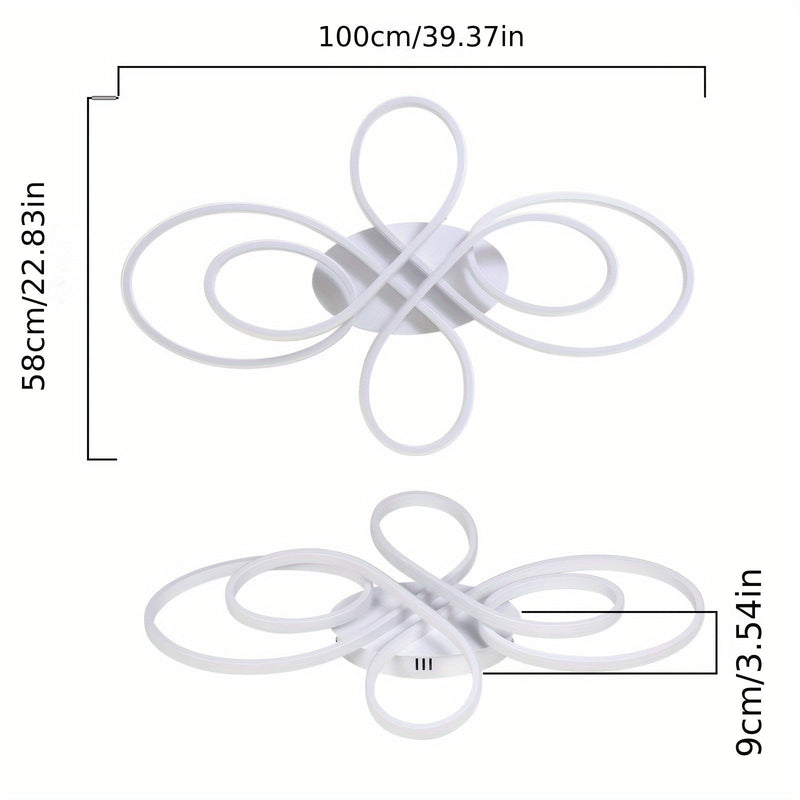 LED Plafondlamp 90W – Grote Diameter en Dimbaar