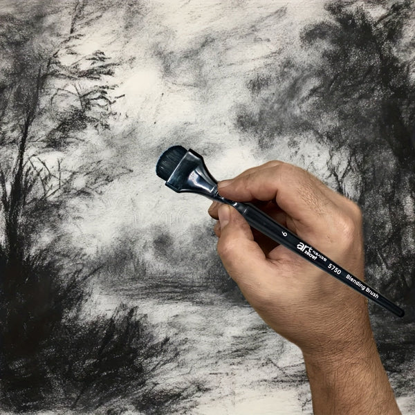 ArtSecret 5750 Blending Brush – Ergonomisch en Veelzijdig voor Kunstenaars