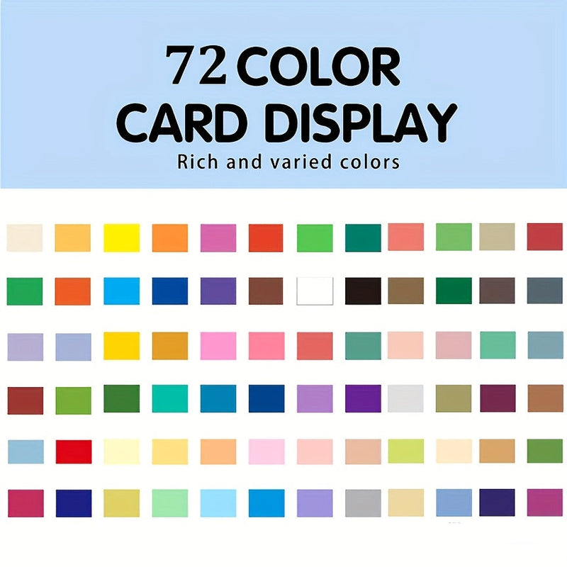 72 Kleuren Acrylverf Markers – Perfect voor Creatief Schilderen op Diverse Oppervlakken