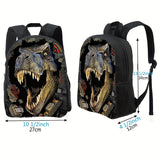 Dino Roar Rugzak voor Kinderen - Voor een Avontuurlijke Schooldag