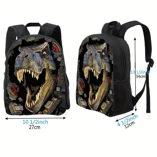 Dino Roar Rugzak voor Kinderen - Voor een Avontuurlijke Schooldag