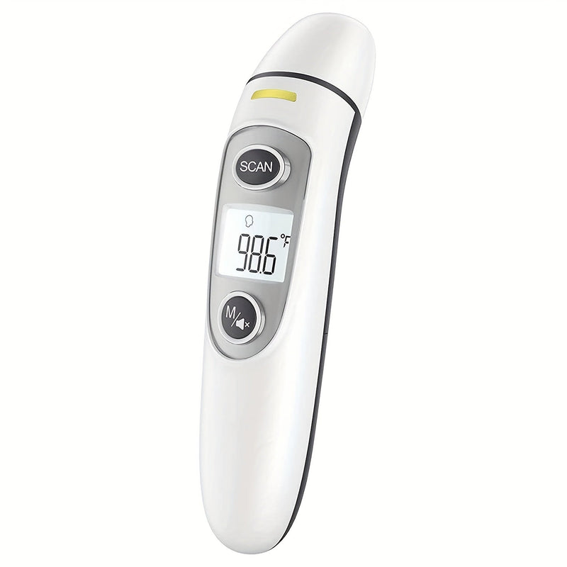 2-in-1 Digitale Thermometer met Snelle 1-Seconde Meting – Geschikt voor Voorhoofd en Oor