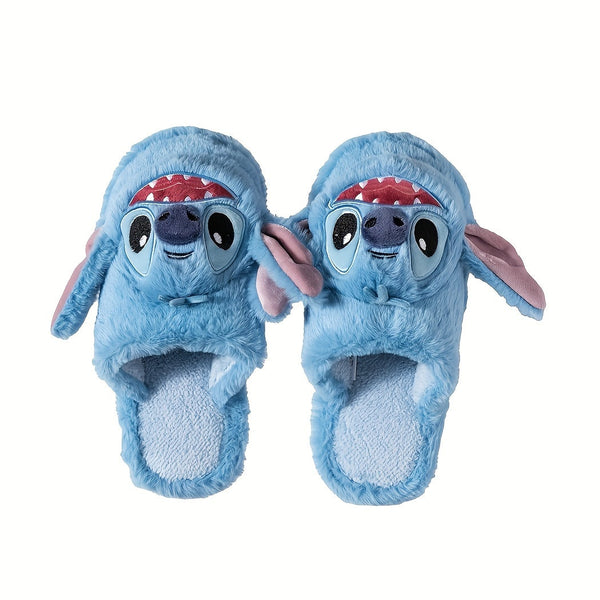 Disney Stitch Pluche Slippers – Zachte en Warme Huisslippers voor de Koude Dagen