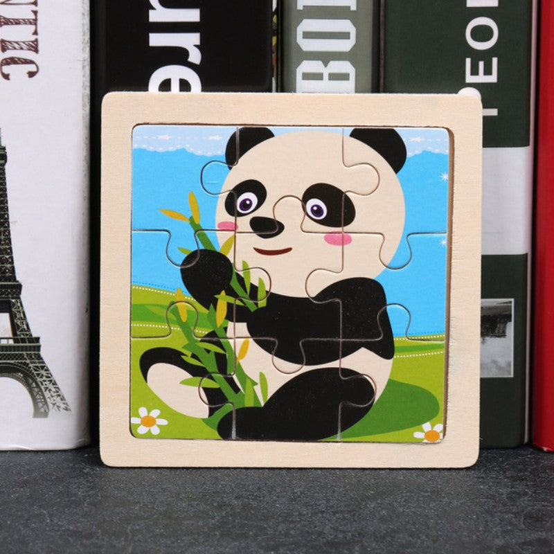 Educatieve Houten Puzzel – Voor jonge ontdekkers