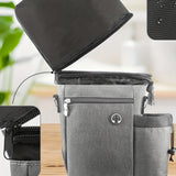 Honden Traktatie Pouch met Waterfleshouder – Verstelbare Tas voor Training en Buitenactiviteiten