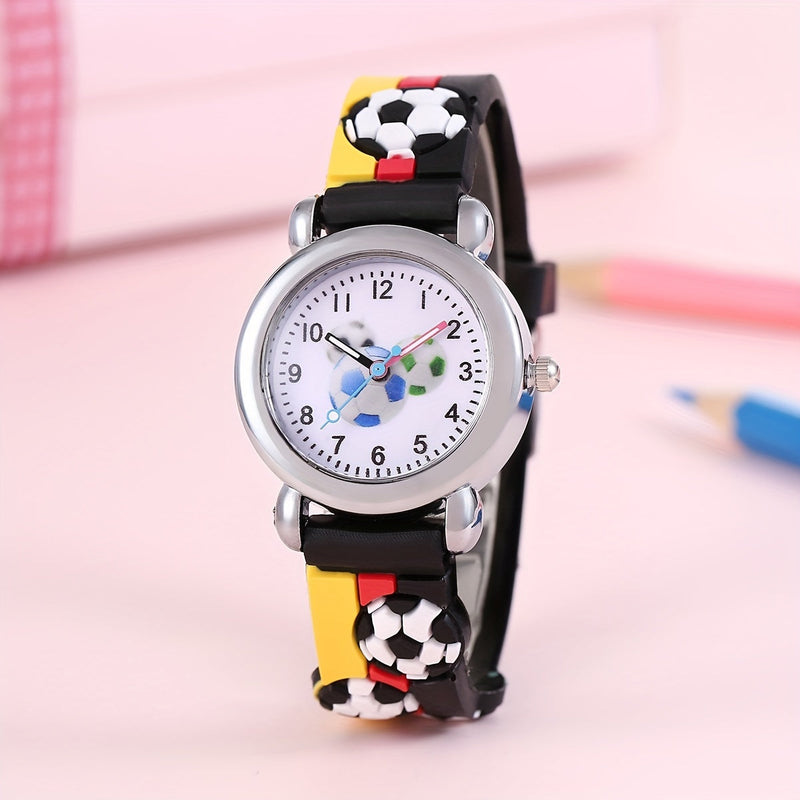 Voetbal Cartoon Horloge voor Kids - Tijd leren met plezier