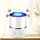 USB Stille Muggenlamp – Automatische Insectenvanger met Blauw Licht