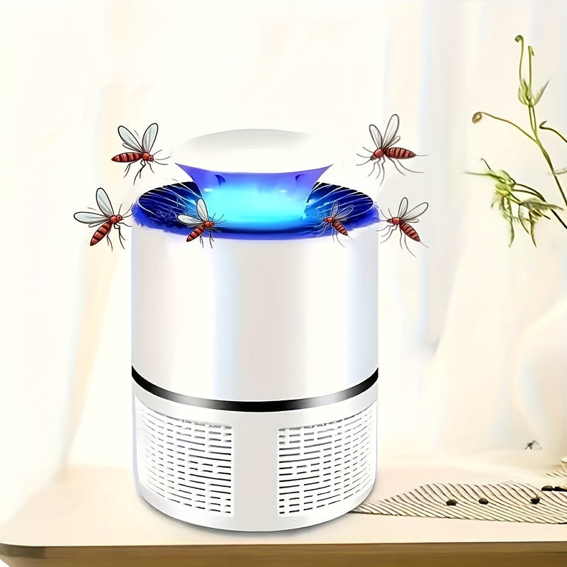 USB Stille Muggenlamp – Automatische Insectenvanger met Blauw Licht