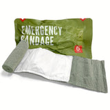 Elastische EHBO-Bandage met Steriele Wonden Pad – Universeel Geschikt voor Outdoor en Thuisgebruik