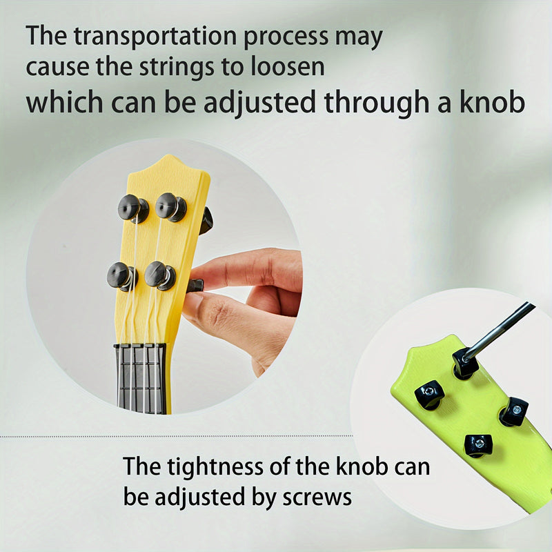 Schattige Ukulele voor Kinderen – Vrolijk en Kleurrijk Muziekspel voor Beginners