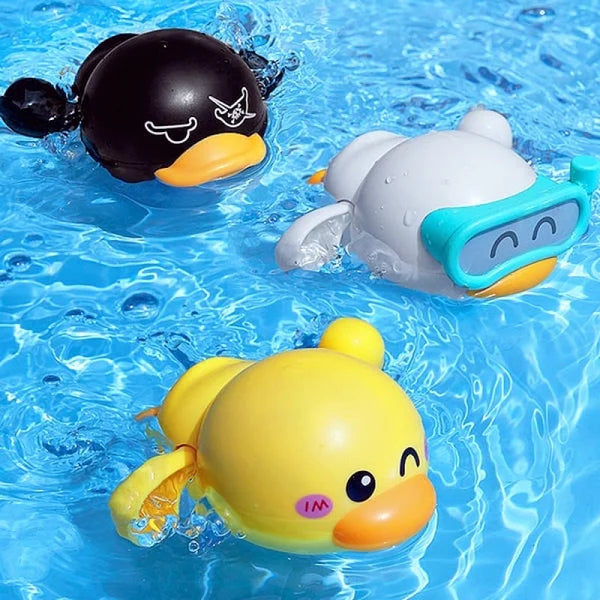 DuckPlay - Set van 3 Zelfzwemmende Badeendjes