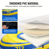 Opblaasbaar Vissersboot Set – Lichtgewicht PVC Boot voor 2 Personen met Peddels