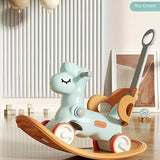 2-in-1 Baby Schommelpaard en Loopfiets - Veilig en Leuk Speelgoed