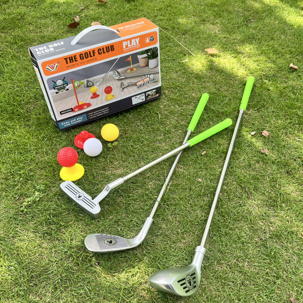 Kinderen Golfset voor Kinderen - Verstelbare Clubs en Doelen voor Eindeloos Speelplezier