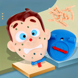 Poppelde Acne Puzzel - Grappig Knijp Speelgoed voor Familieplezier