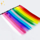Clip-in Regenboog Haarextensions – Ruby