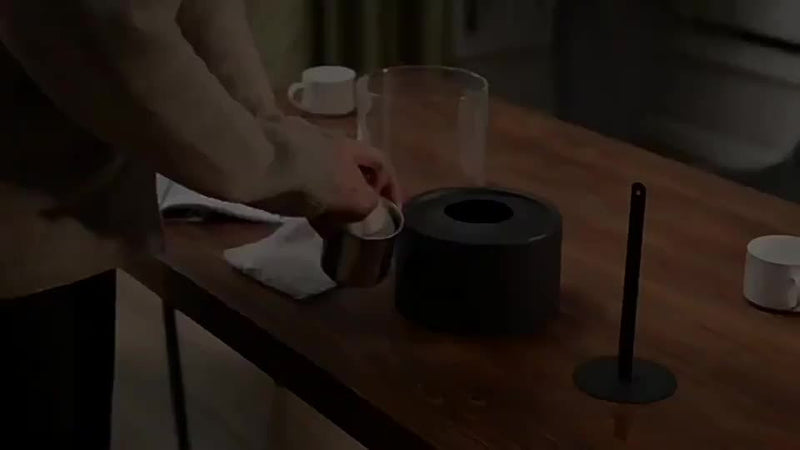 Rustieke Tafelhaard – Draagbare Alcoholverwarmingsoven voor Binnen en Buiten