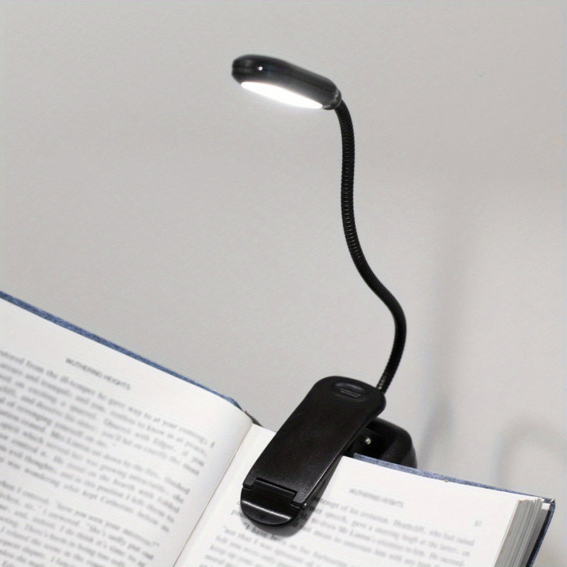 Flexibele Cliplamp - Draagbare Leeslamp met Verstelbare Hals voor Thuis of Op Reis