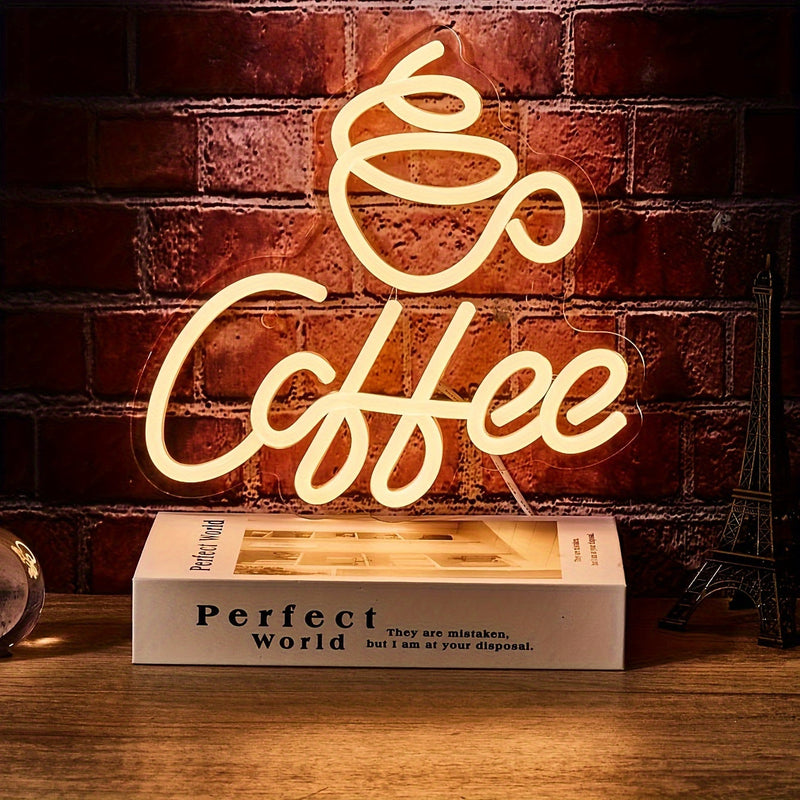 LED-Neonschild in Koffiestijl – Jules