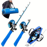 Complete Beginner Telescopische Vissroede & Spoelset met Draagtas en Aasdoos