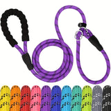 Reflecterende Hondenriem met Gevoerde Handgreep – Verstelbaar en Duurzaam voor Alle Honden