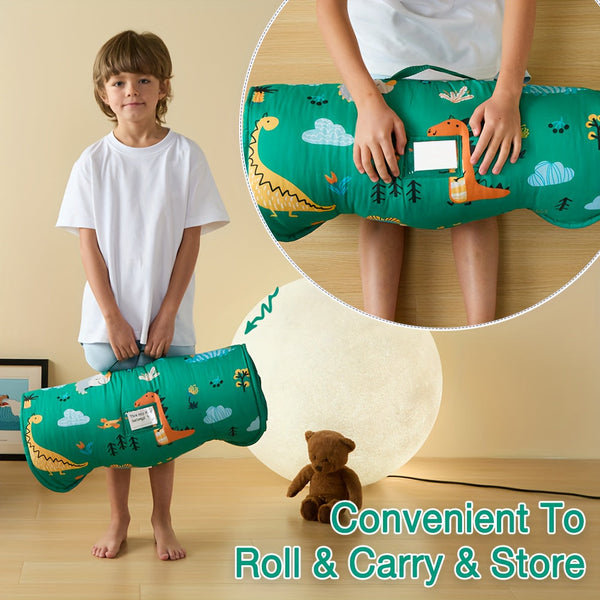 Dino Slaapmat voor Kinderen - Voor Comfortabele en Leuke Avonturen