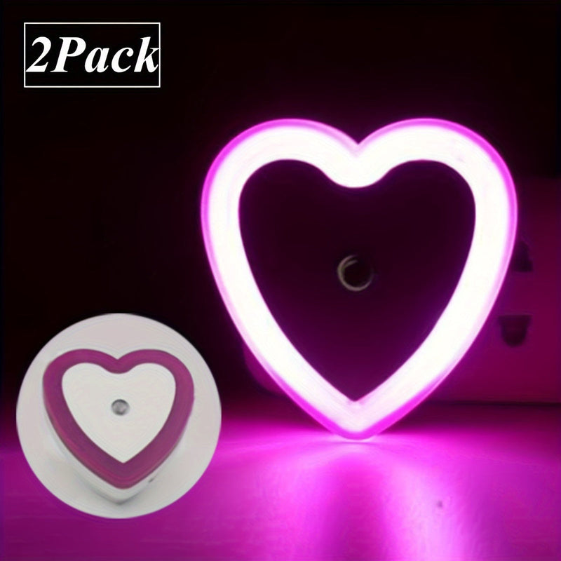 HeartGlow LED Nachtlampje - Slimme Dusk-to-Dawn Nachtverlichting