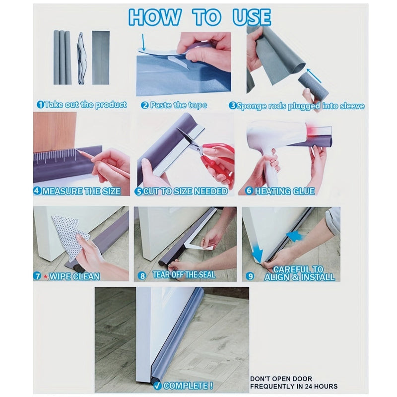 FlexiSeal Deuronderdichting – Effectieve Isolatie en Geluiddemping