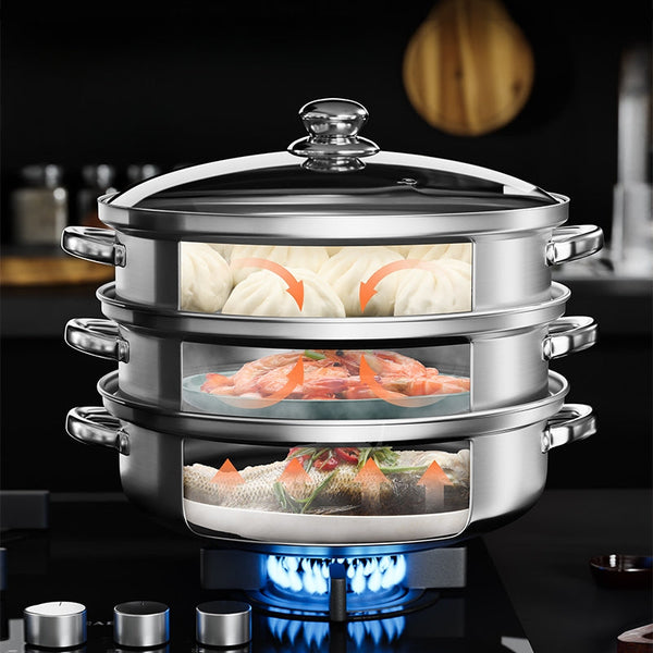 3-laags Stoomkoker – NutriSteam