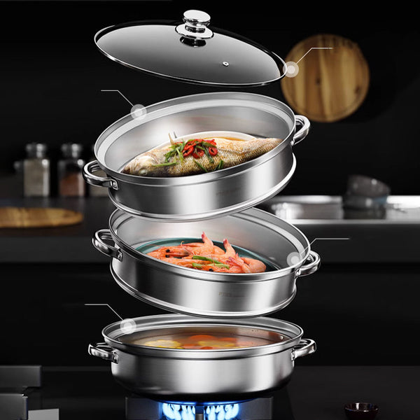 3-laags Stoomkoker – NutriSteam