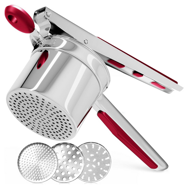 Perfecte Aardappelpuree: Zware RVS Aardappelstamper