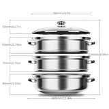3-laags Stoomkoker – NutriSteam