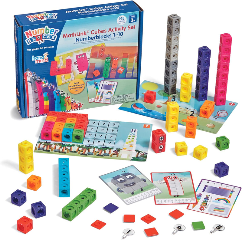 Cubes Numberblocks 1-10 - Educatief Speelgoed Kleuterschool