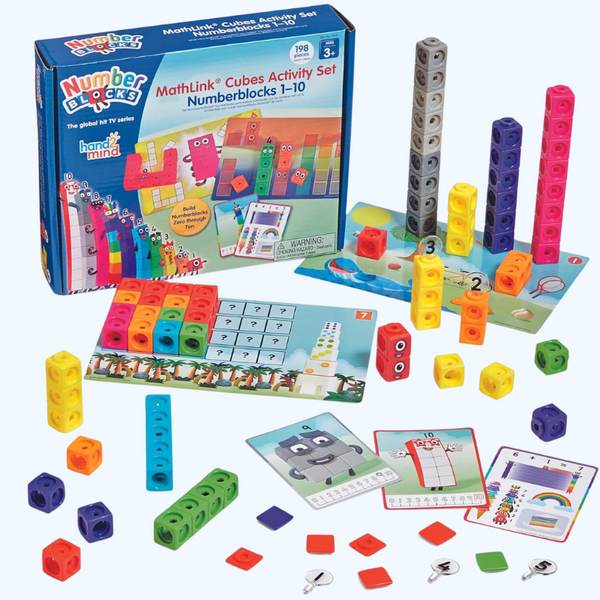 Cubes Numberblocks 1-10 - Educatief Speelgoed Kleuterschool