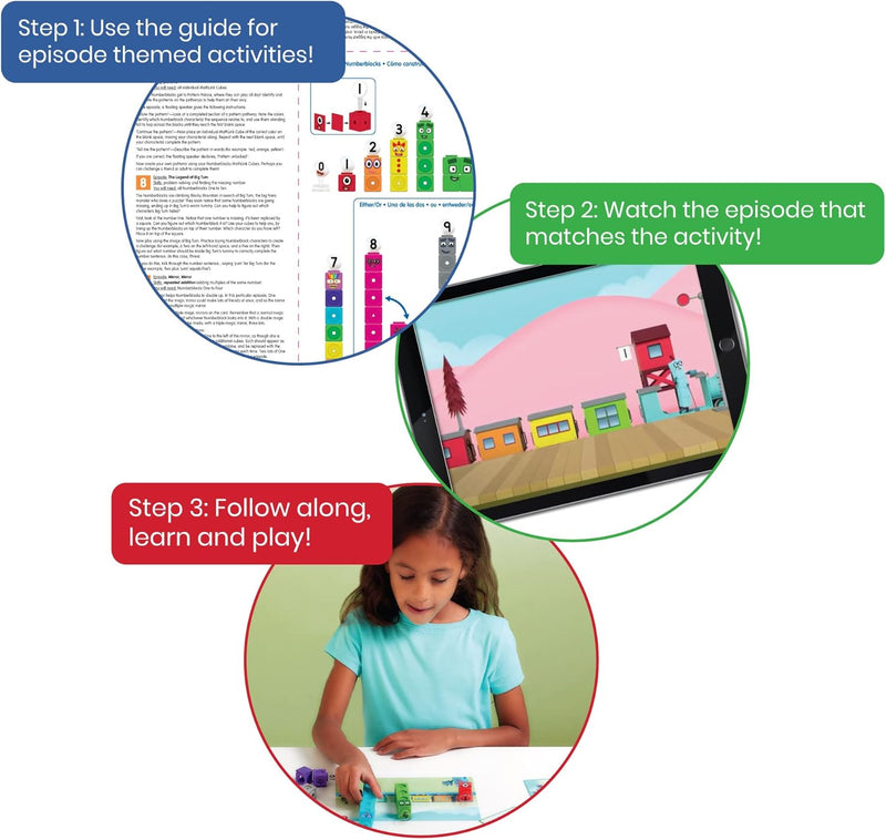 Cubes Numberblocks 1-10 - Educatief Speelgoed Kleuterschool