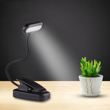 Flexibele Cliplamp - Draagbare Leeslamp met Verstelbare Hals voor Thuis of Op Reis