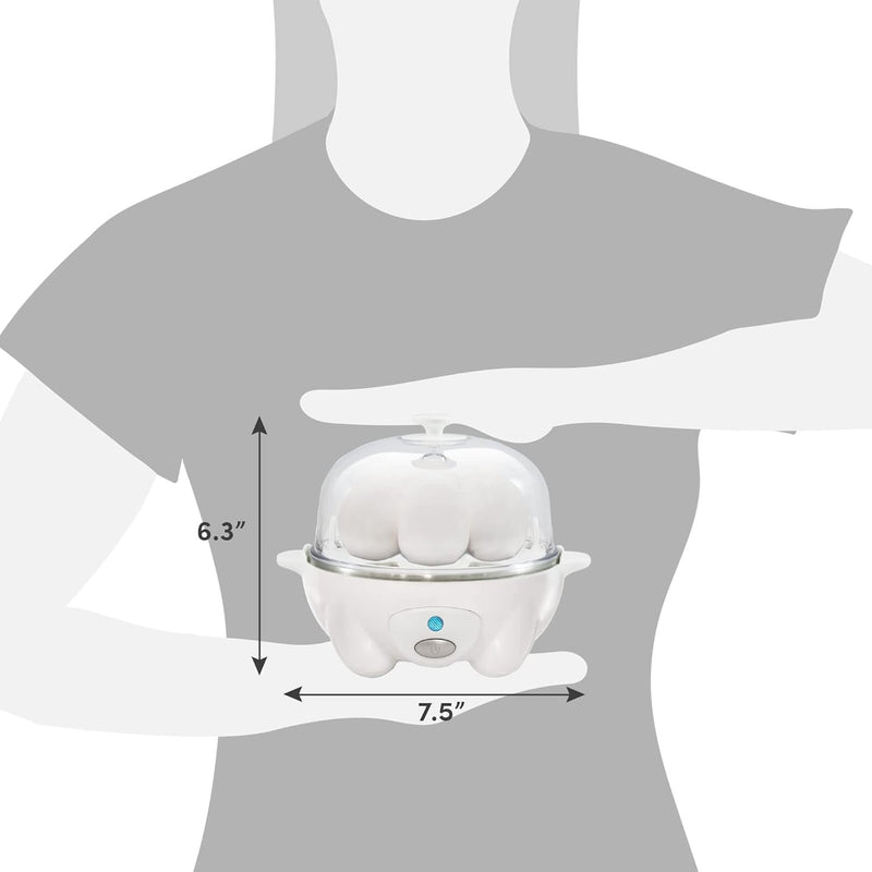 Eierkoker – Snelle Koken, Pocheren & Omeletbereiding met Automatische Afsluiting