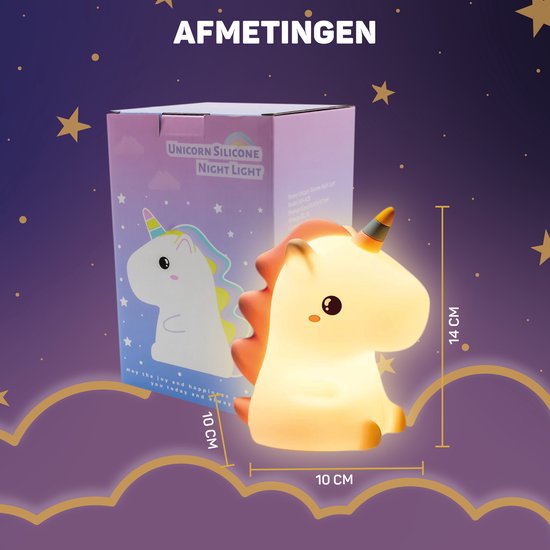 Eenhoorn Nachtlamp - DreamCrest
