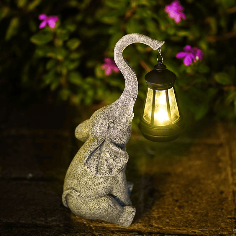Sfeervolle Solarverlichting voor de Tuin - Elephant Glow