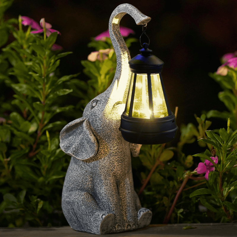 Sfeervolle Solarverlichting voor de Tuin - Elephant Glow